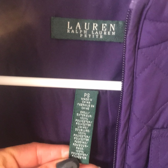 Ralph Lauren jacket 💜 - Picture 2 of 4